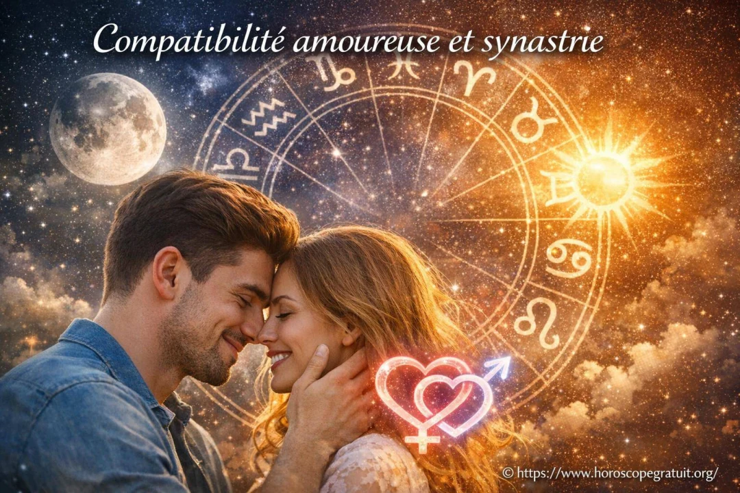 Compatibilité amoureuse et synastrie