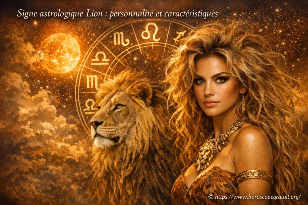 Signe astrologique Lion : personnalité et caractéristiques