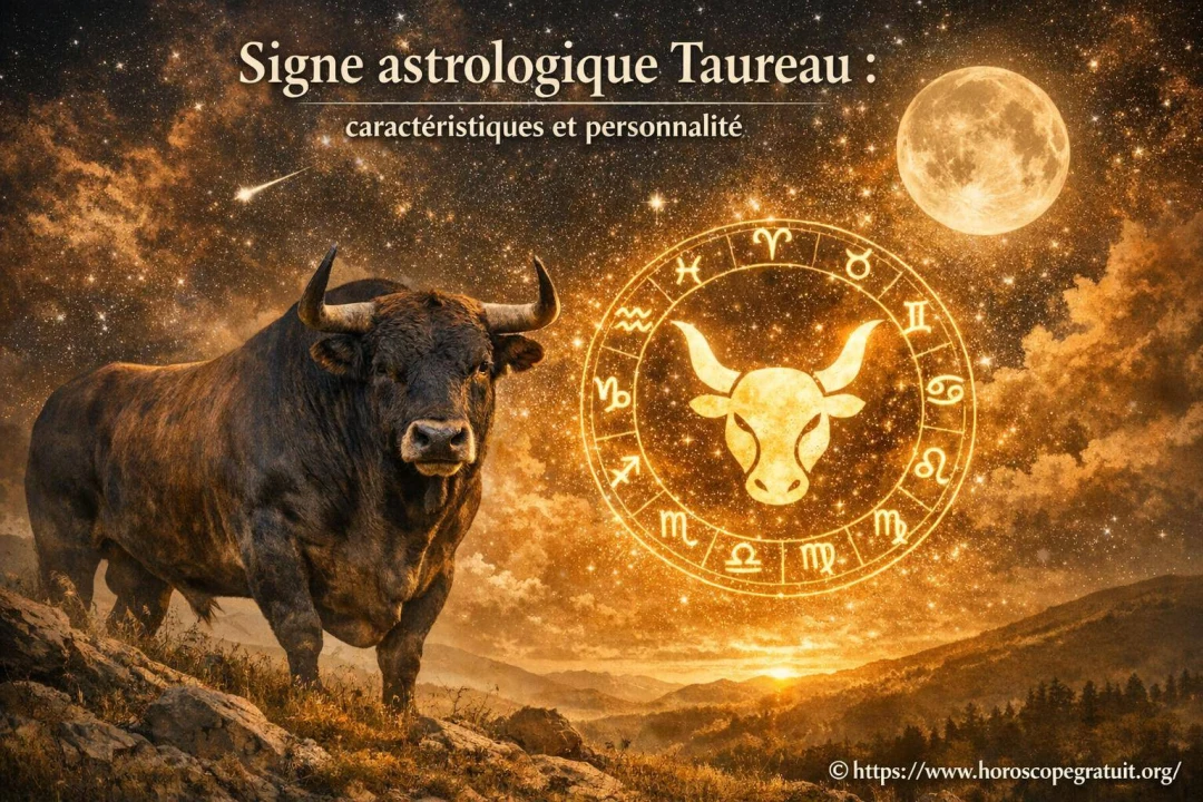Signe astrologique Taureau : caractéristiques et personnalité
