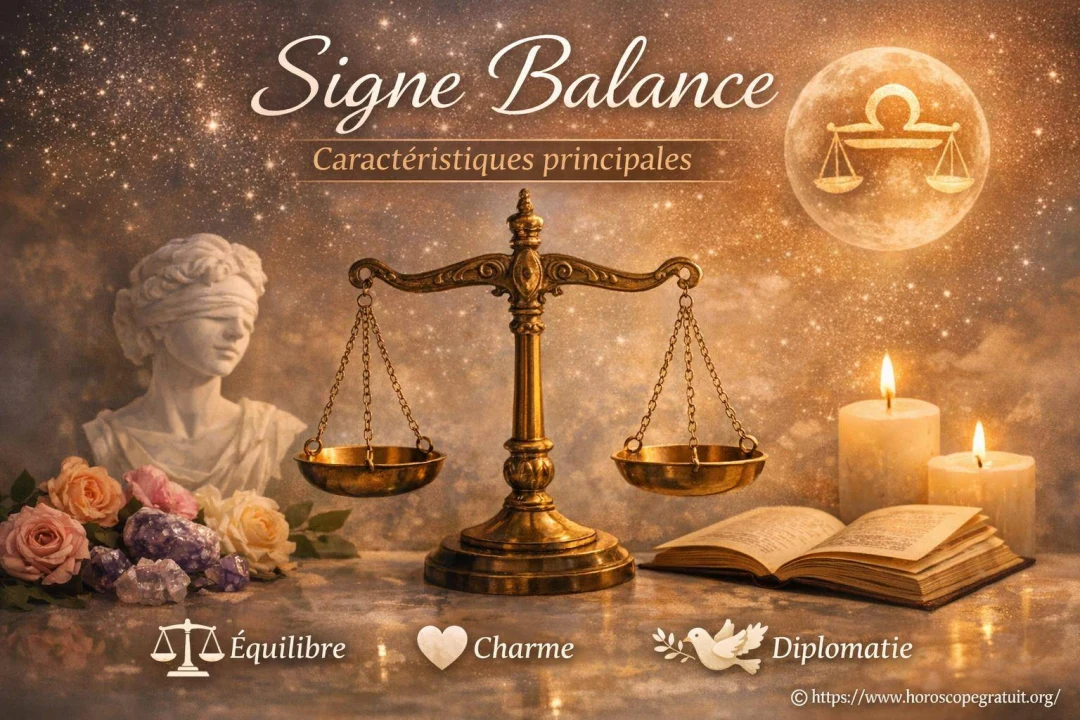 Signe Balance caractéristiques principales