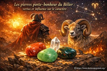 Les pierres porte-bonheur du Bélier et leur influence sur le caractère