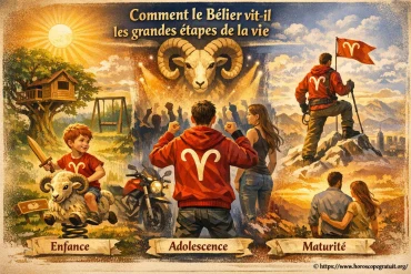 Comment le Bélier vit-il les grandes étapes de la vie ?