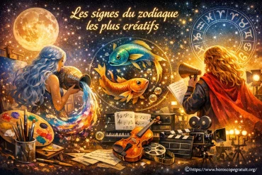 Les signes du zodiaque les plus créatifs : qui sont-ils ?