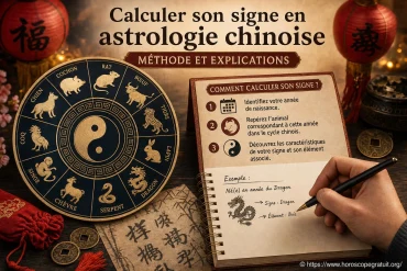 Calculer son signe en astrologie chinoise : méthode simple et explications claires
