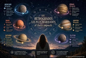 Les rétrogrades les plus marquants et leurs impacts sur votre vie
